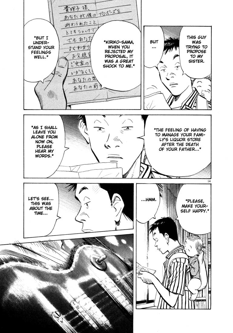 20th Century Boys Chapter 17 page 12 - Chapter 17: Sister's Drawer