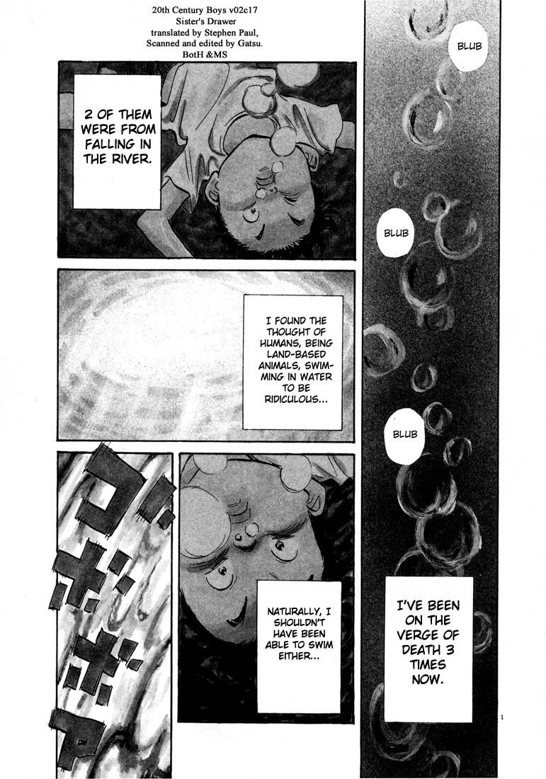 20th Century Boys Chapter 17 page 18 - Chapter 17: Sister's Drawer