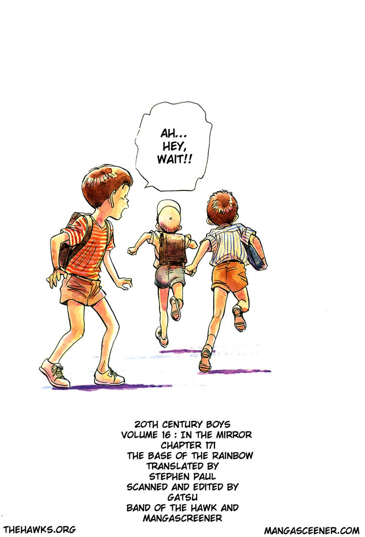 20th Century Boys Chapter 171 page 2 - Chapter 171: The Base of the Rainbow