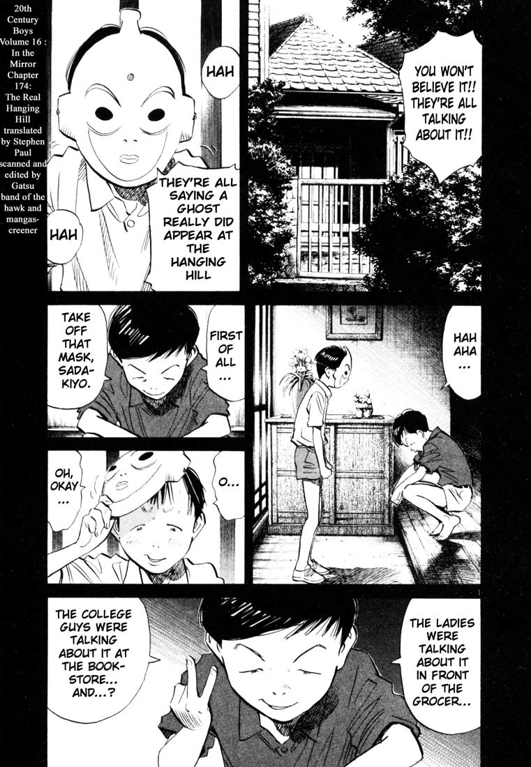 20th Century Boys Chapter 174 page 1 - Chapter 174: The Real Hanging Hill