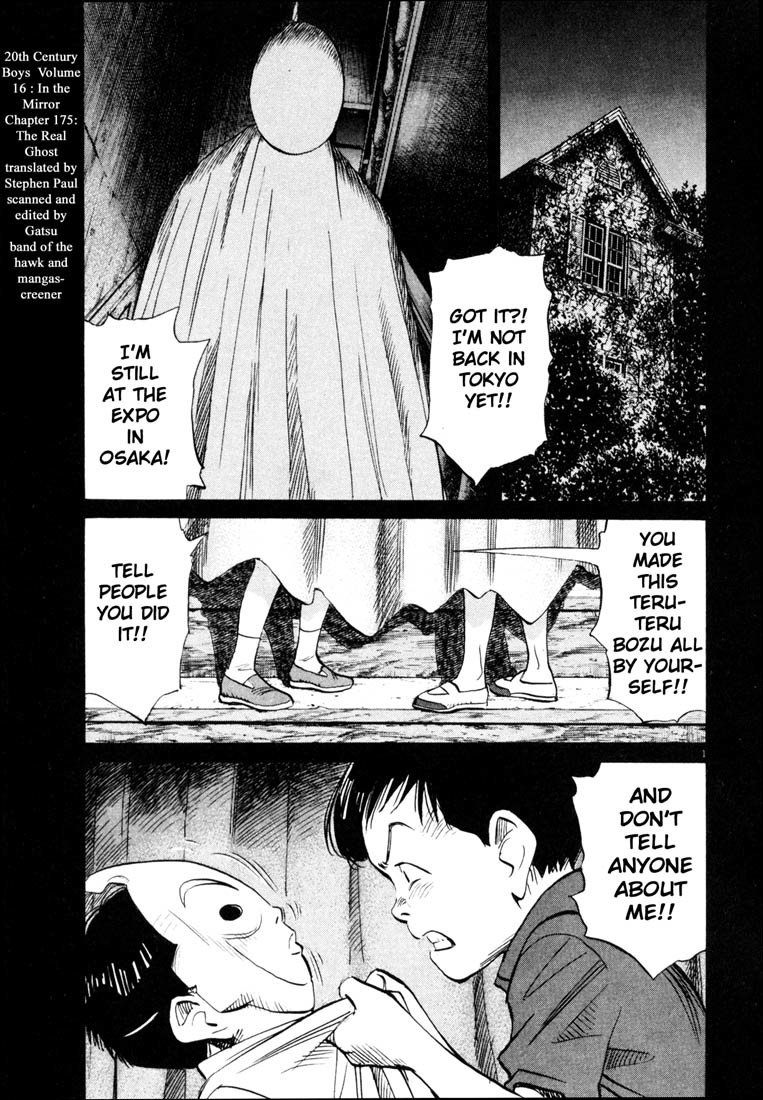 20th Century Boys Chapter 175 page 1 - Chapter 175: The Real Ghost