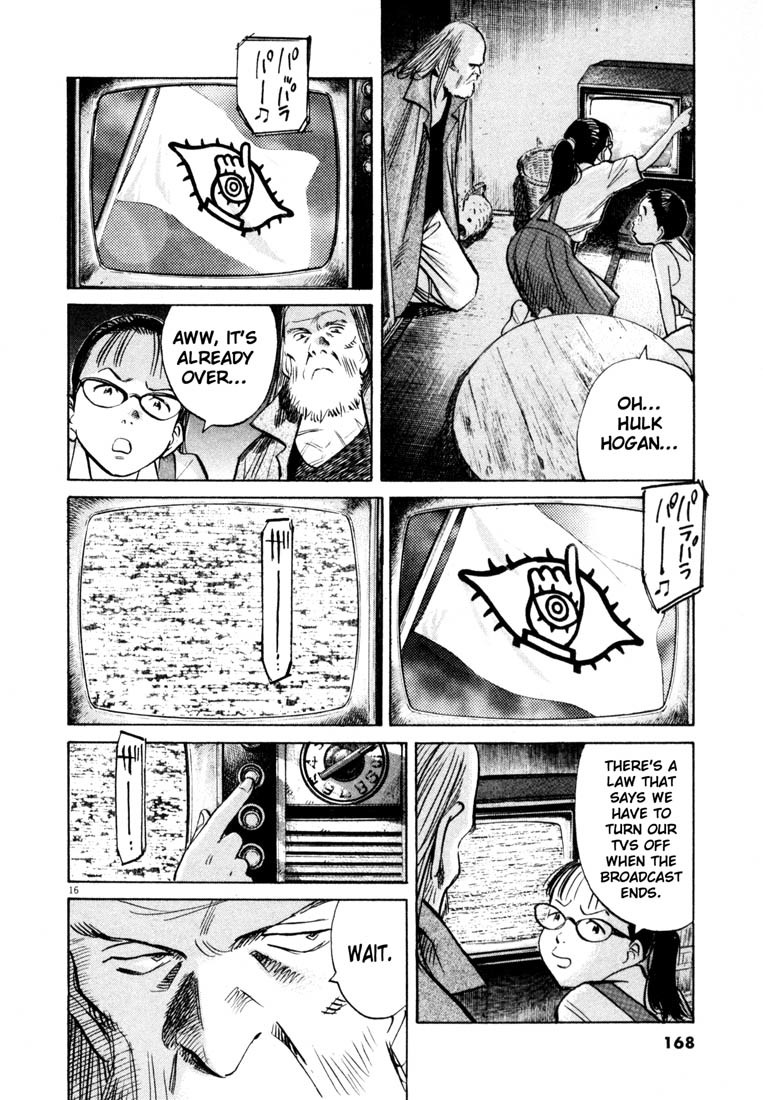 20th Century Boys Chapter 179 page 16 - Chapter 179: Modern History