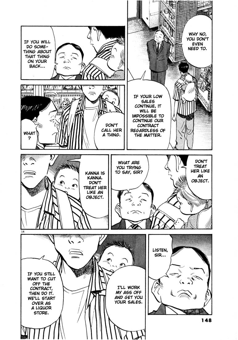 20th Century Boys Chapter 18 page 14 - Chapter 18: Sister's Lover
