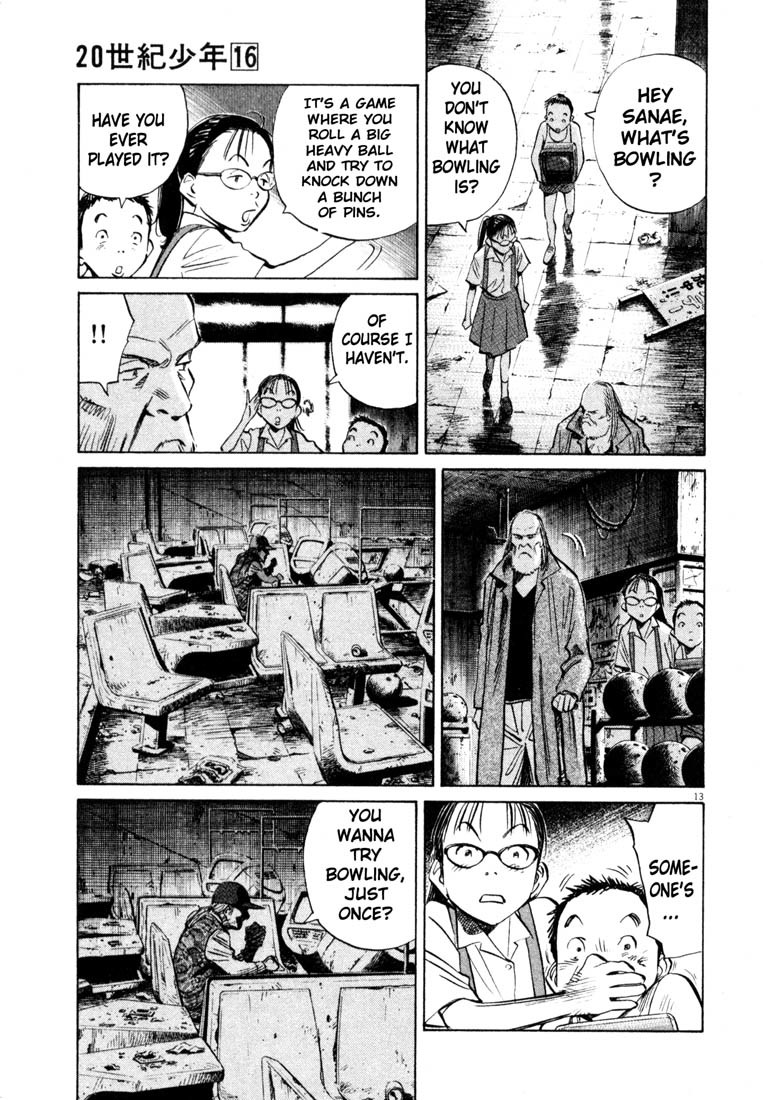 20th Century Boys Chapter 181 page 13 - Chapter 181: Toybox