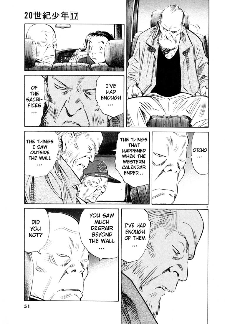 20th Century Boys Chapter 184 page 11 - Chapter 184: Much Despair