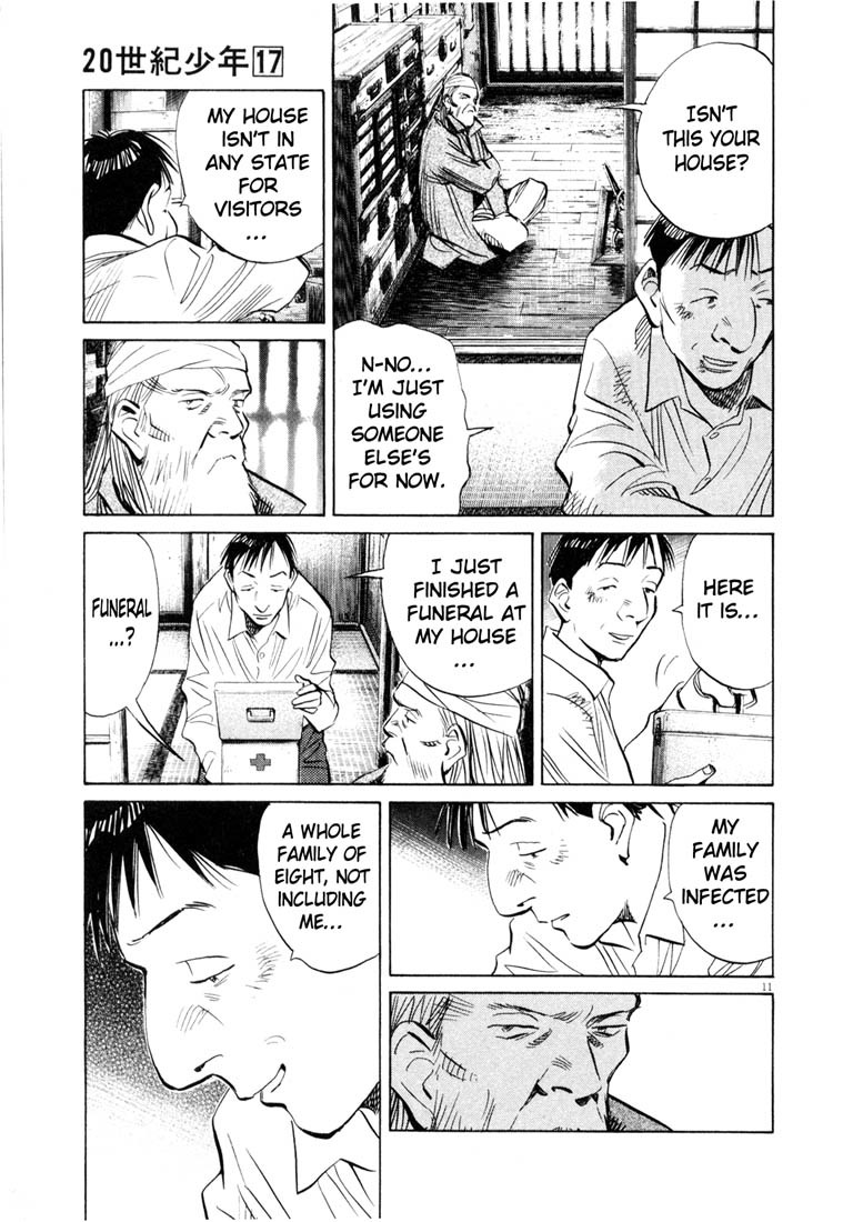 20th Century Boys Chapter 187 page 11 - Chapter 187: On a Journey