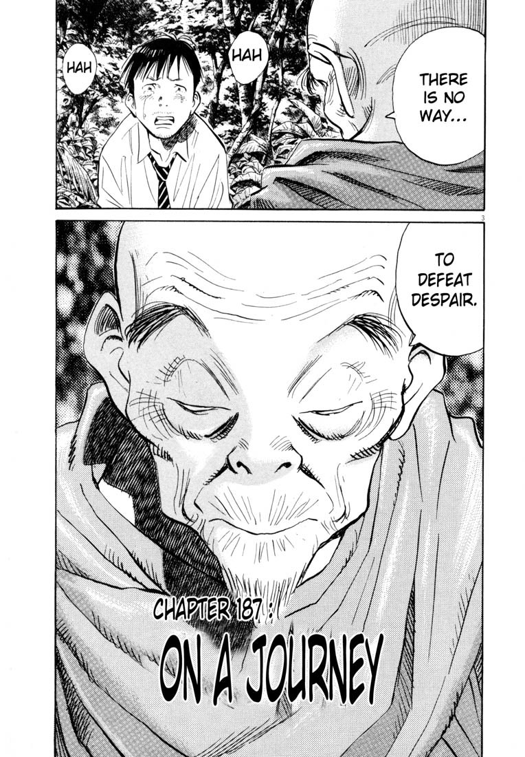 20th Century Boys Chapter 187 page 3 - Chapter 187: On a Journey