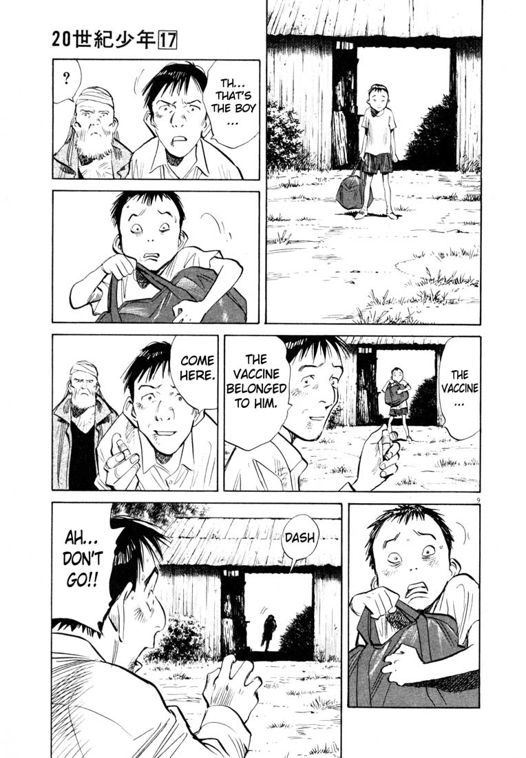 20th Century Boys Chapter 187 page 9 - Chapter 187: On a Journey