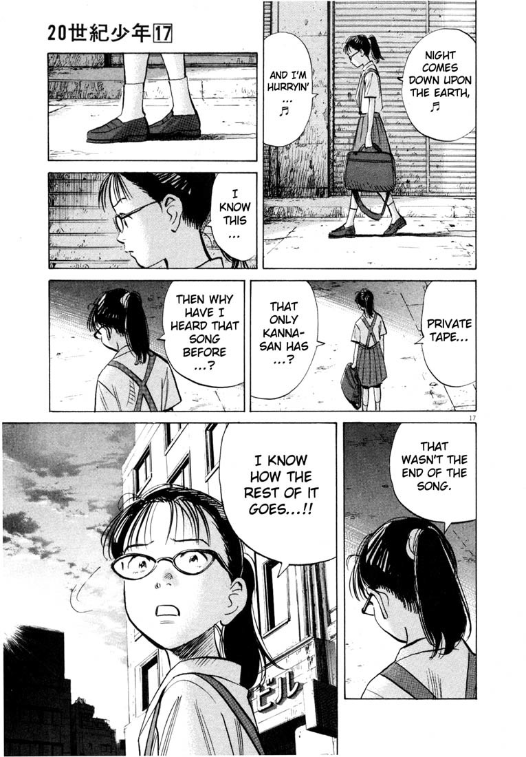 20th Century Boys Chapter 191 page 17 - Chapter 191: Summer Homework