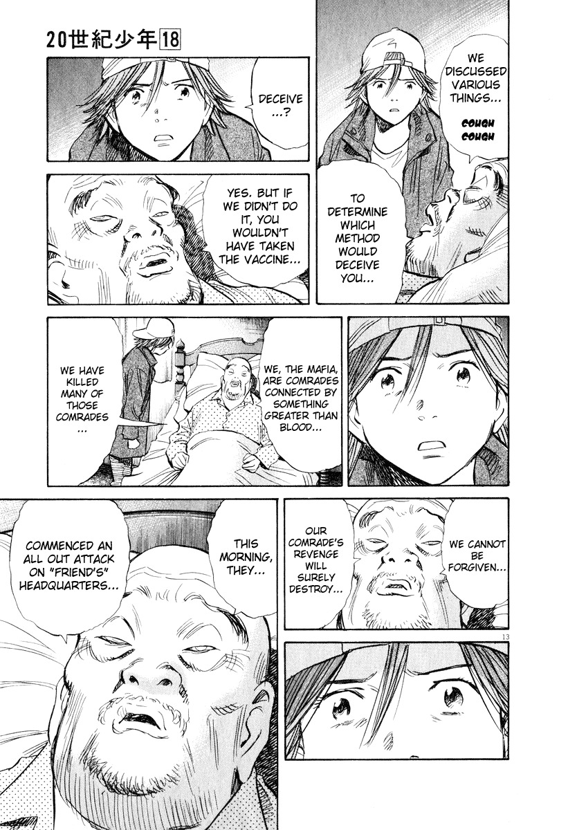 20th Century Boys Chapter 195 page 13 - Chapter 195: Daughter...