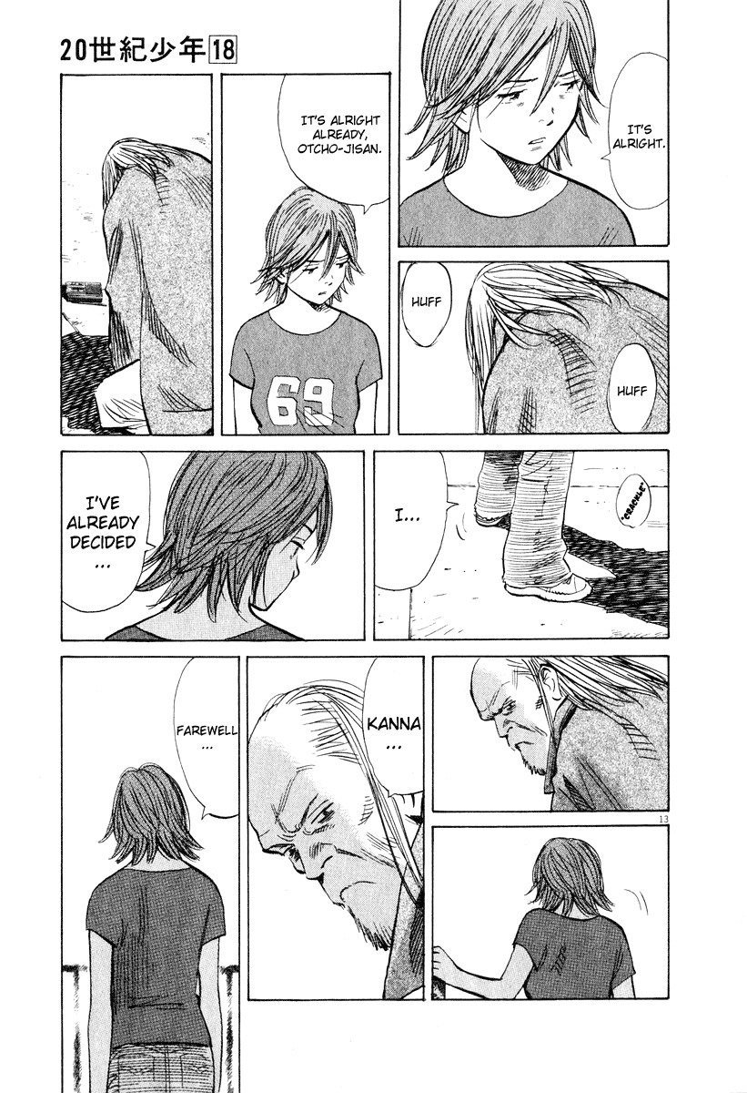 20th Century Boys Chapter 196 page 13 - Chapter 196: Everyone's Song