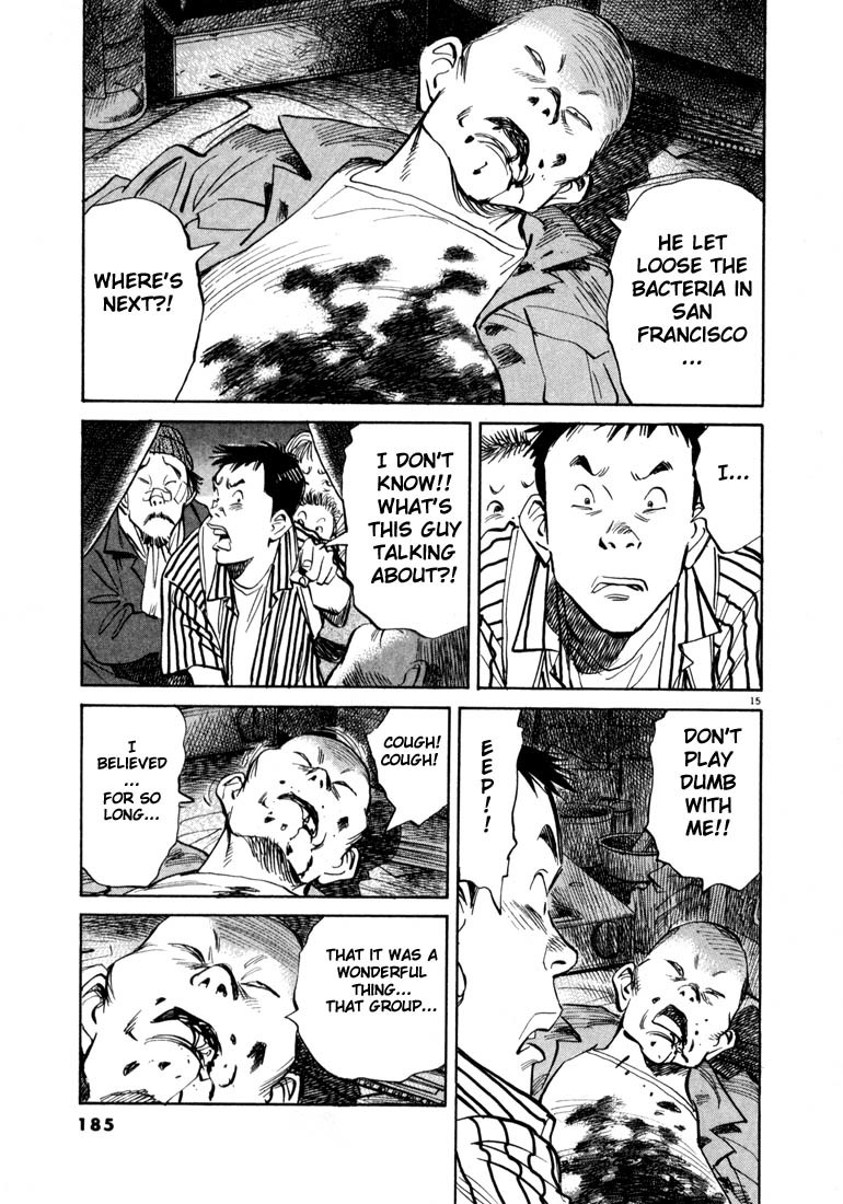 20th Century Boys Chapter 20 page 15 - Chapter 20: Prophet
