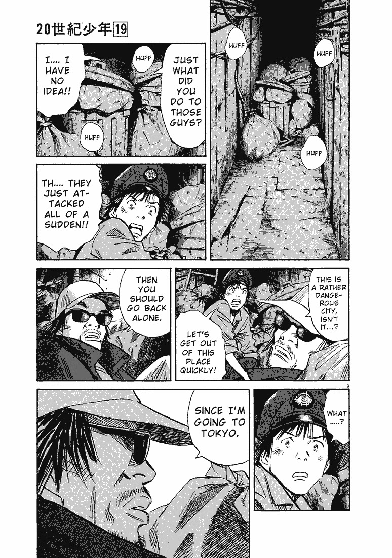 20th Century Boys Chapter 206 page 10 - Chapter 206: The City of Speed