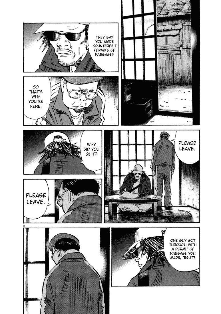 20th Century Boys Chapter 207 page 9 - Chapter 207: The Cartoonist: Ujisa's Depression