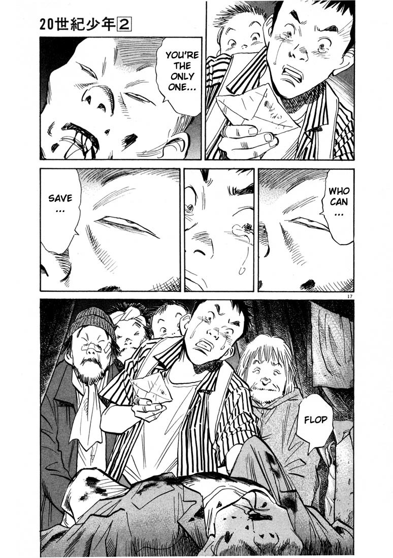 20th Century Boys Chapter 21 page 16 - Chapter 21: Open Your Eyes!!