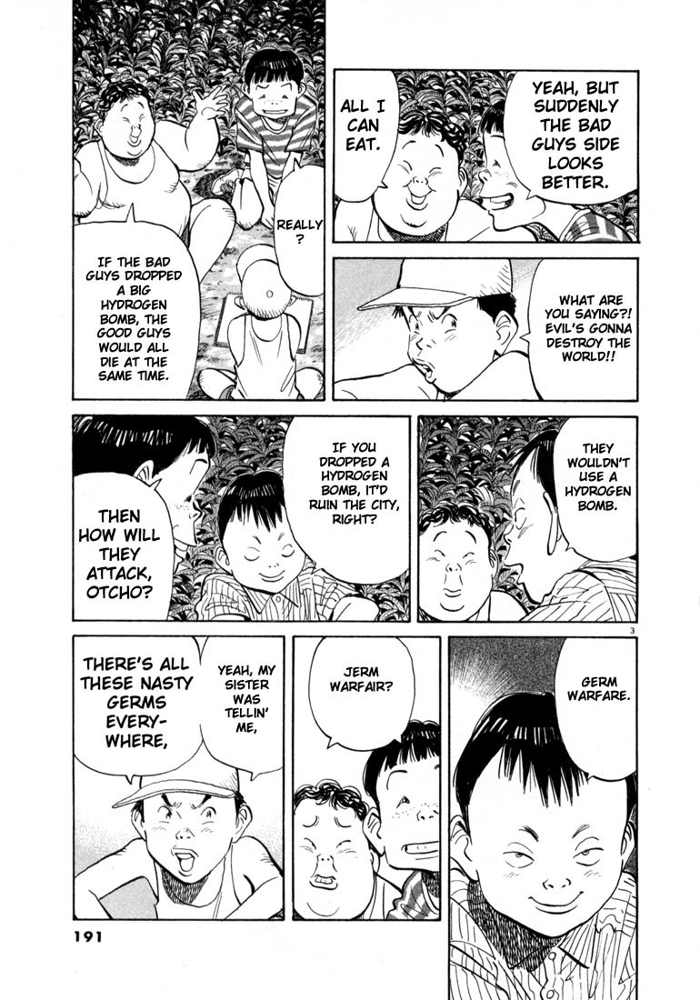 20th Century Boys Chapter 21 page 3 - Chapter 21: Open Your Eyes!!