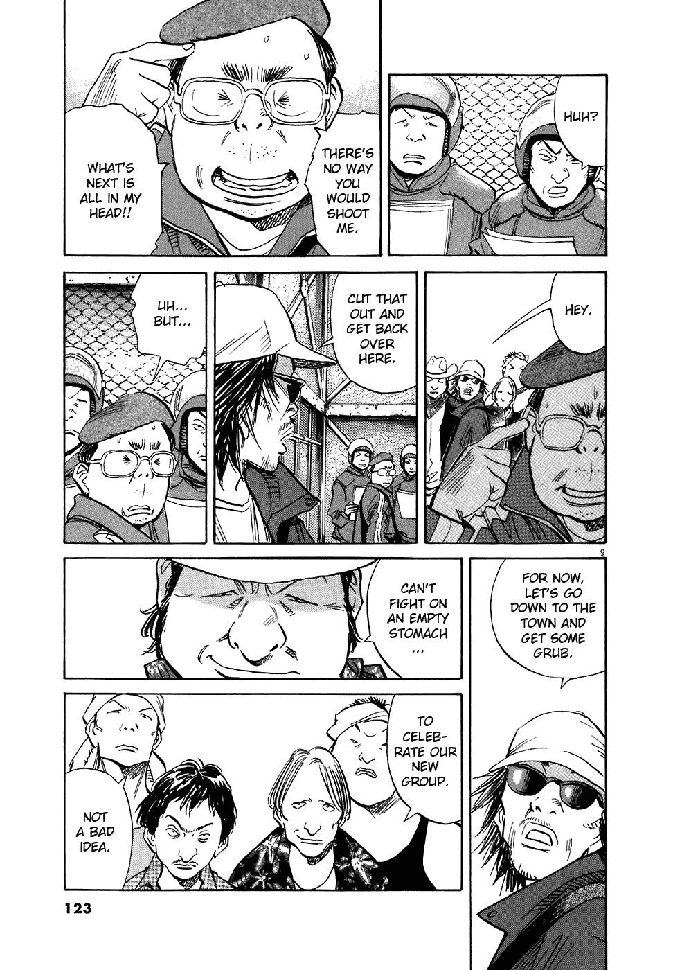 20th Century Boys Chapter 210 page 10 - Chapter 210: The Seven Samurai of the Wasteland