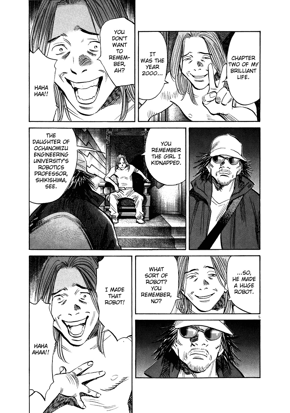 20th Century Boys Chapter 213 page 6 - Chapter 213: The Worst Man