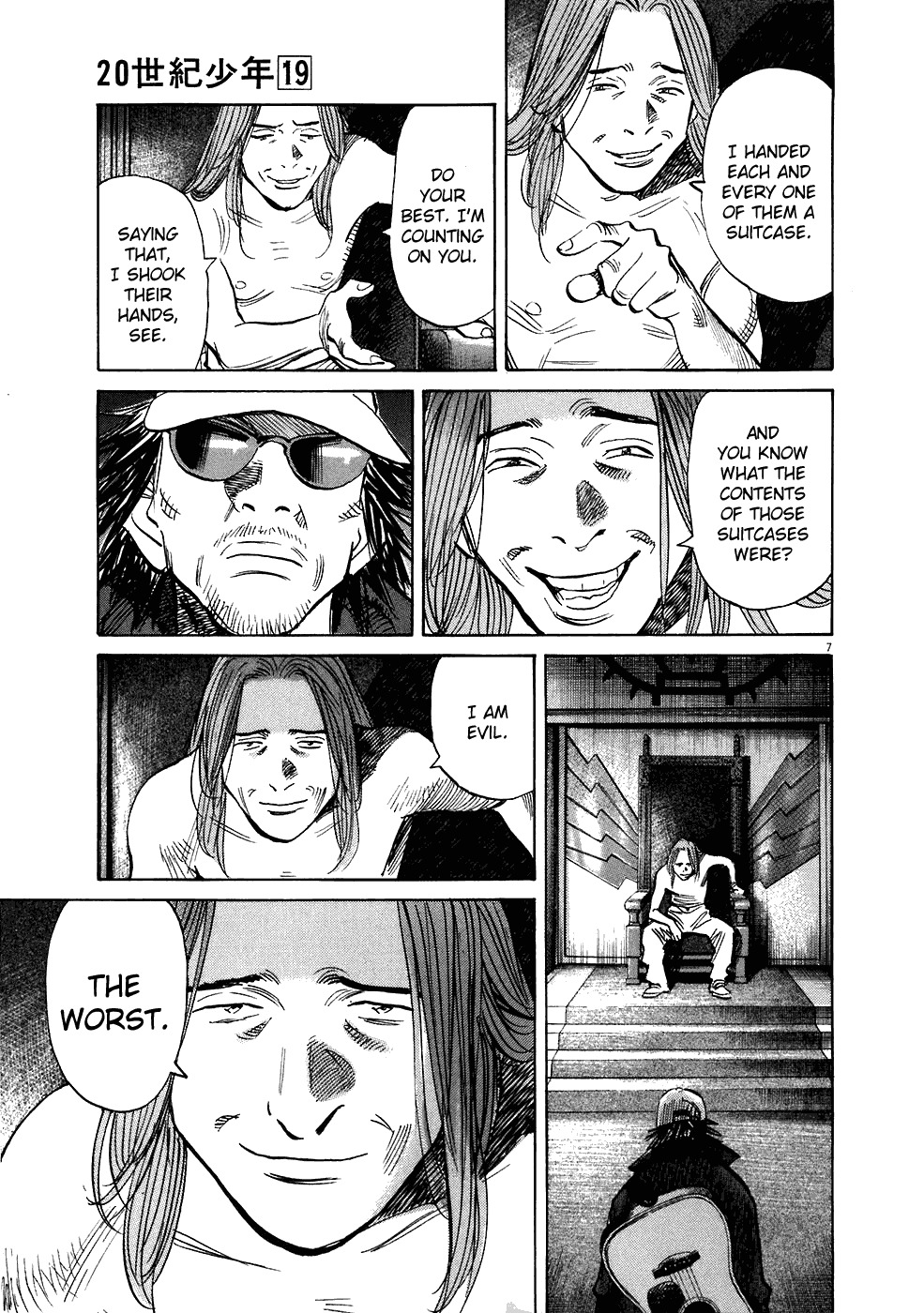 20th Century Boys Chapter 213 page 8 - Chapter 213: The Worst Man