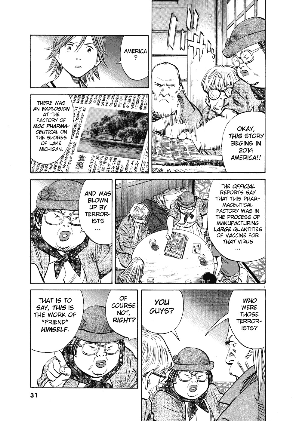 20th Century Boys Chapter 216 page 8 - Chapter 216: The Time of the Holy Mother