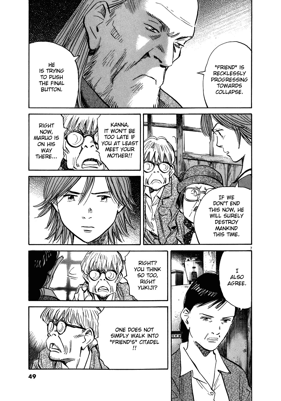 20th Century Boys Chapter 217 page 8 - Chapter 217: When the Frog Calls
