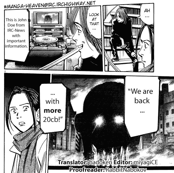 20th Century Boys Chapter 218 page 1 - Chapter 218: The Worst Man
