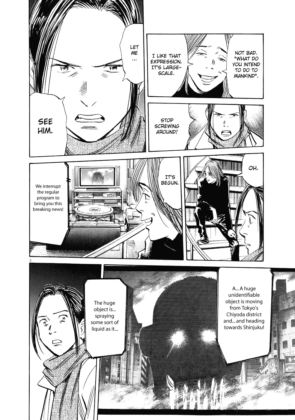 20th Century Boys Chapter 219 page 3 - Chapter 219: Contest for Mankind