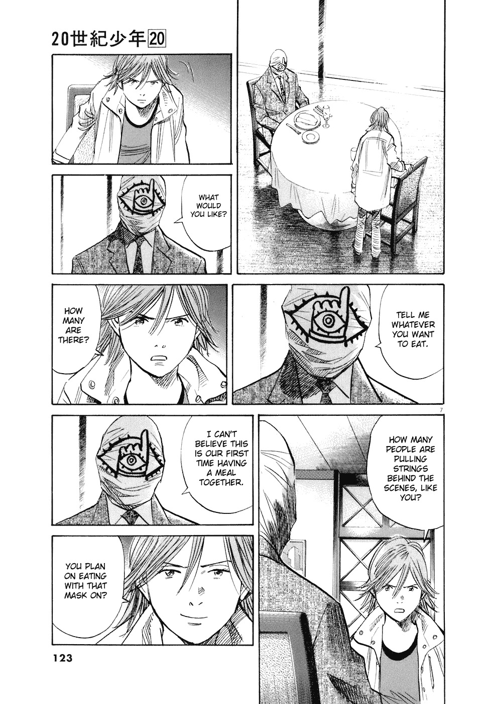 20th Century Boys Chapter 221 page 8 - Chapter 221: Great Power