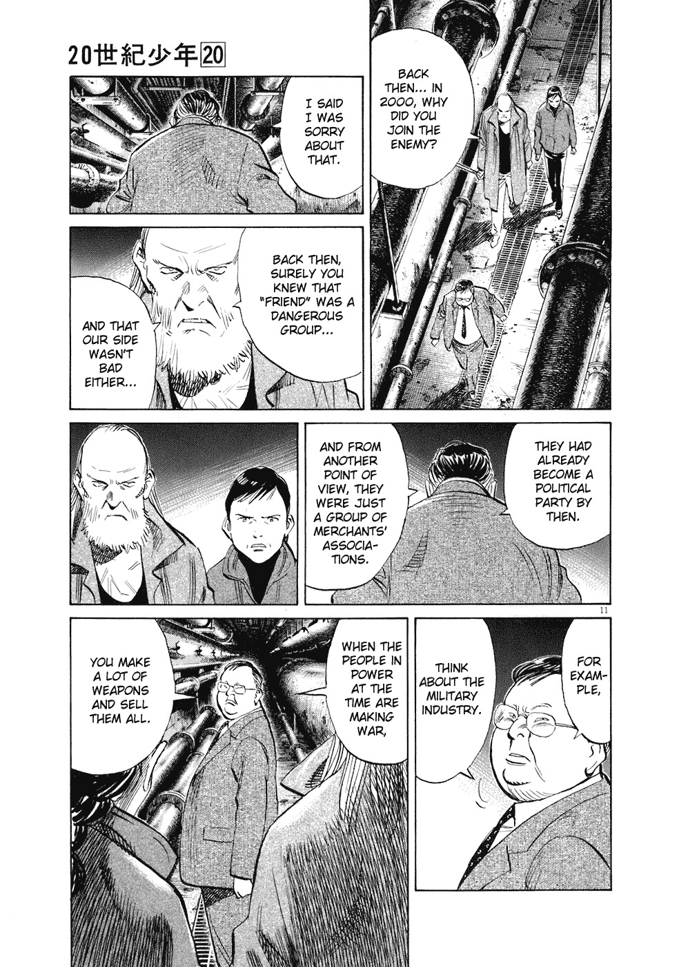 20th Century Boys Chapter 223 page 11 - Chapter 223: Which way?!