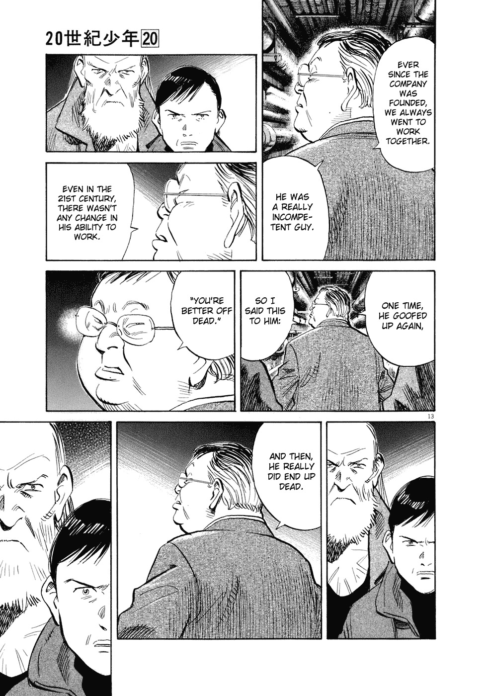 20th Century Boys Chapter 223 page 13 - Chapter 223: Which way?!