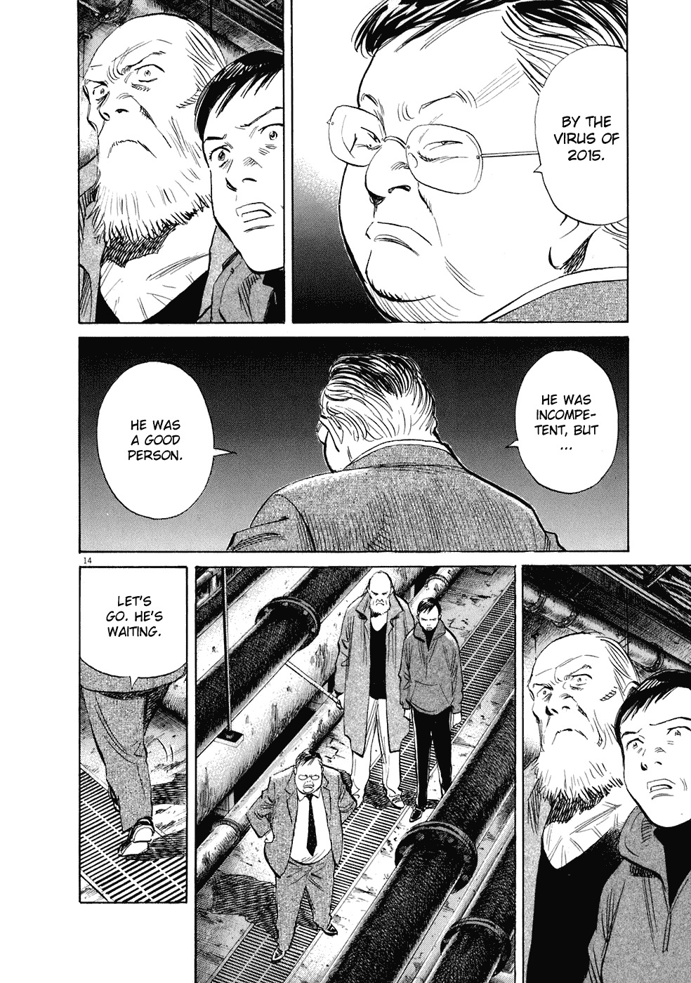 20th Century Boys Chapter 223 page 14 - Chapter 223: Which way?!