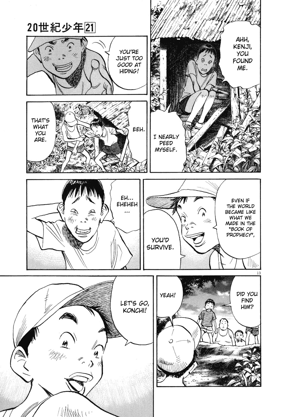 20th Century Boys Chapter 227 page 14 - Chapter 227: Hide and Seek