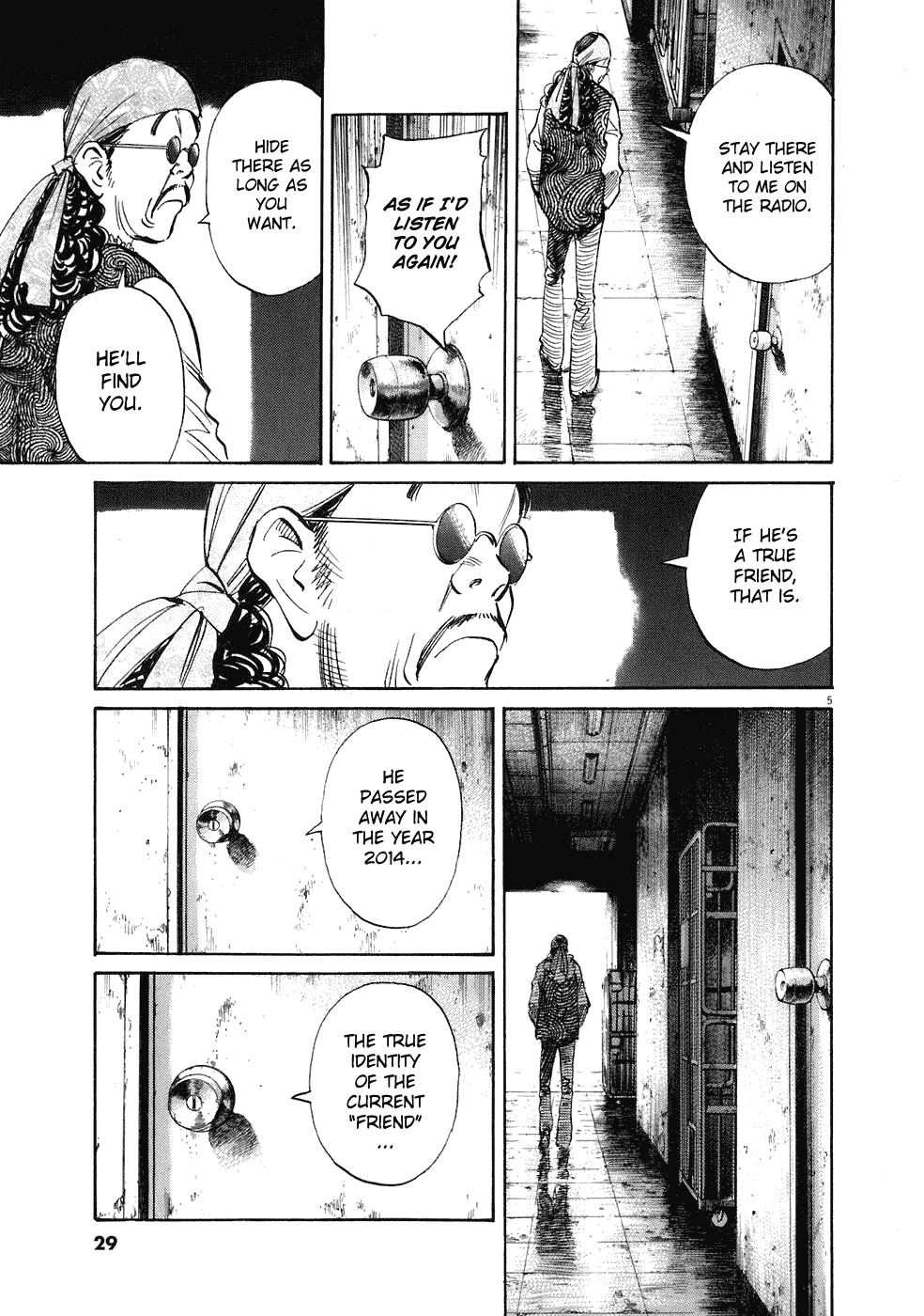 20th Century Boys Chapter 227 page 6 - Chapter 227: Hide and Seek