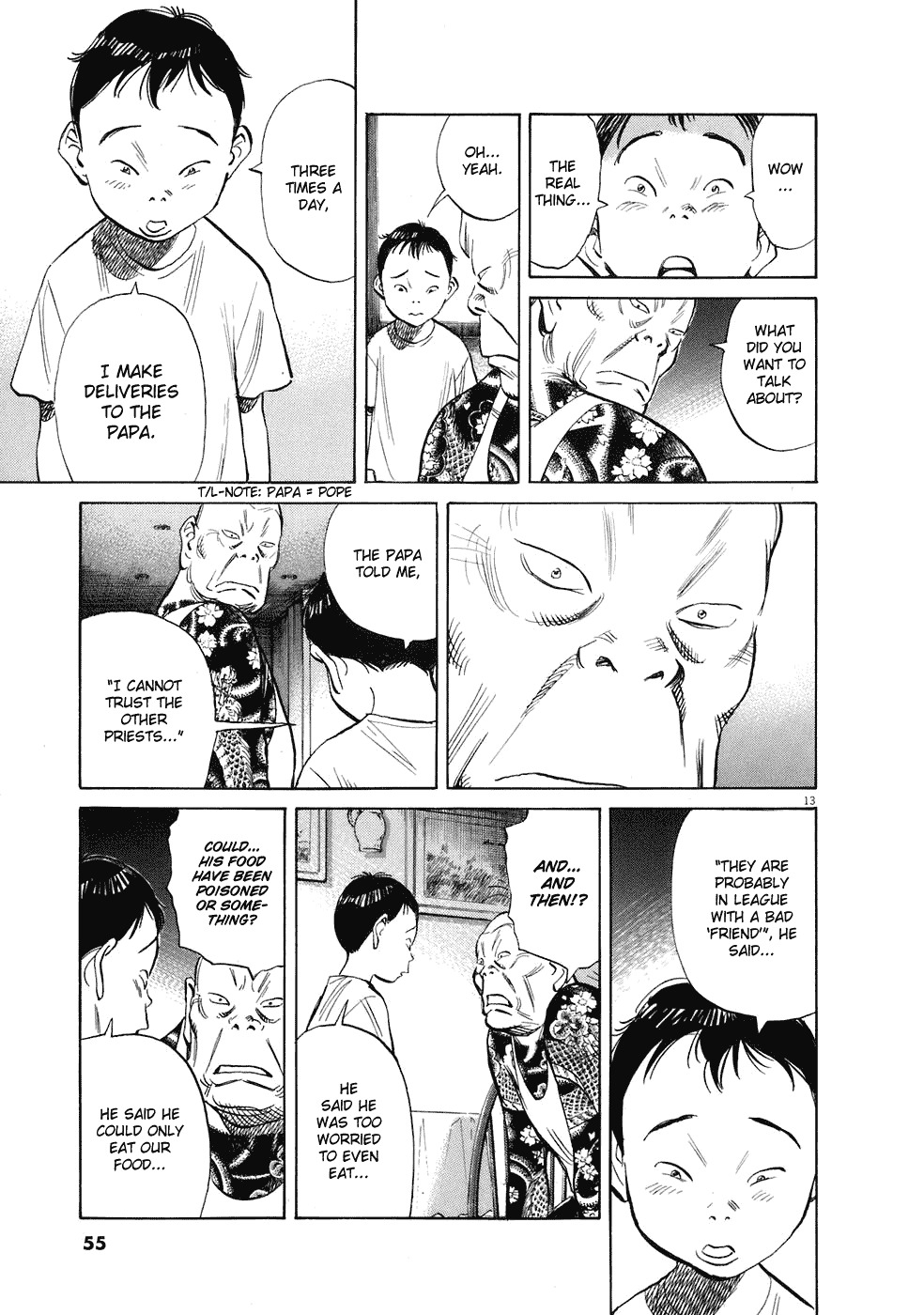 20th Century Boys Chapter 228 page 14 - Chapter 228: The Pope's Messenger