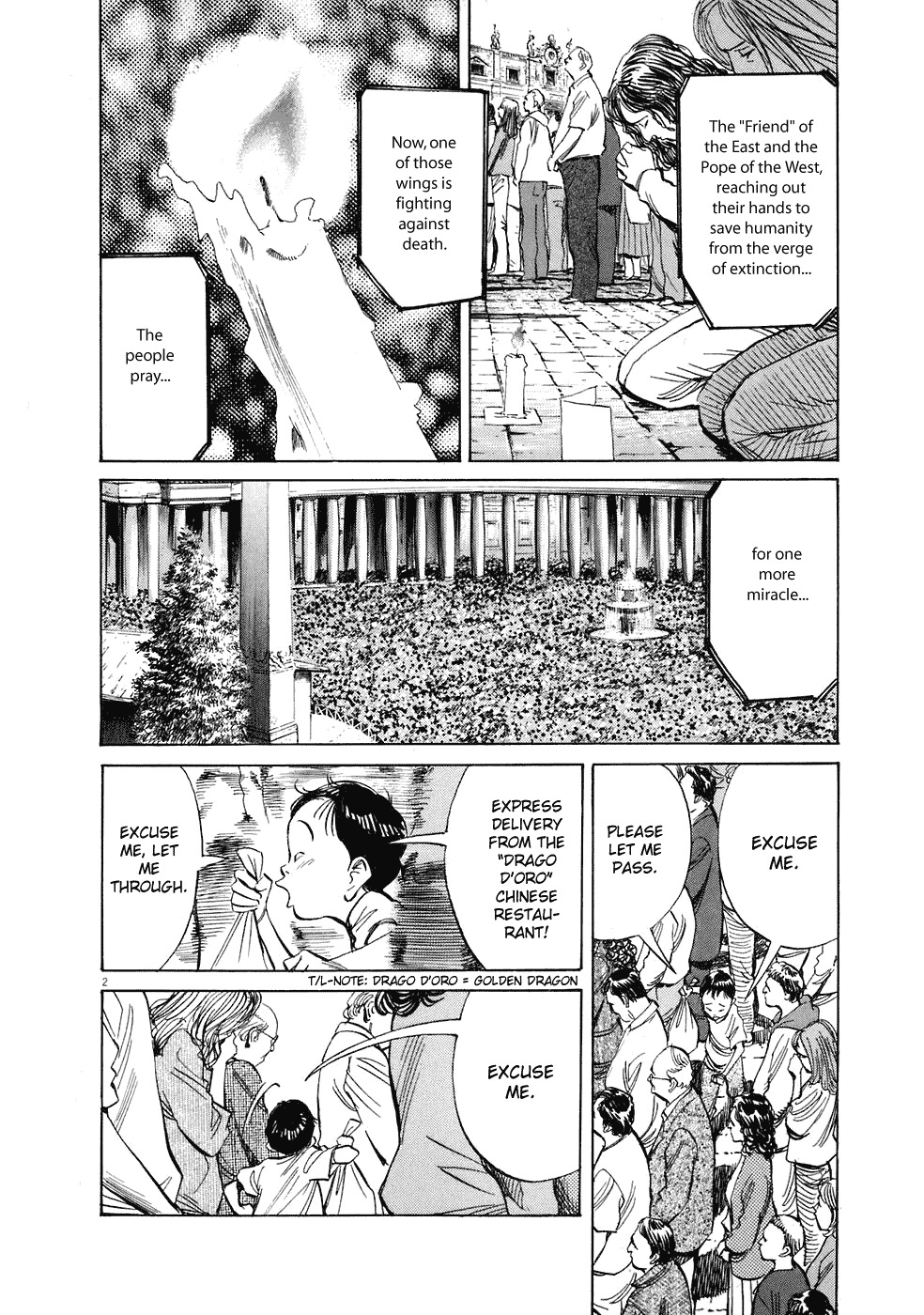 20th Century Boys Chapter 228 page 3 - Chapter 228: The Pope's Messenger