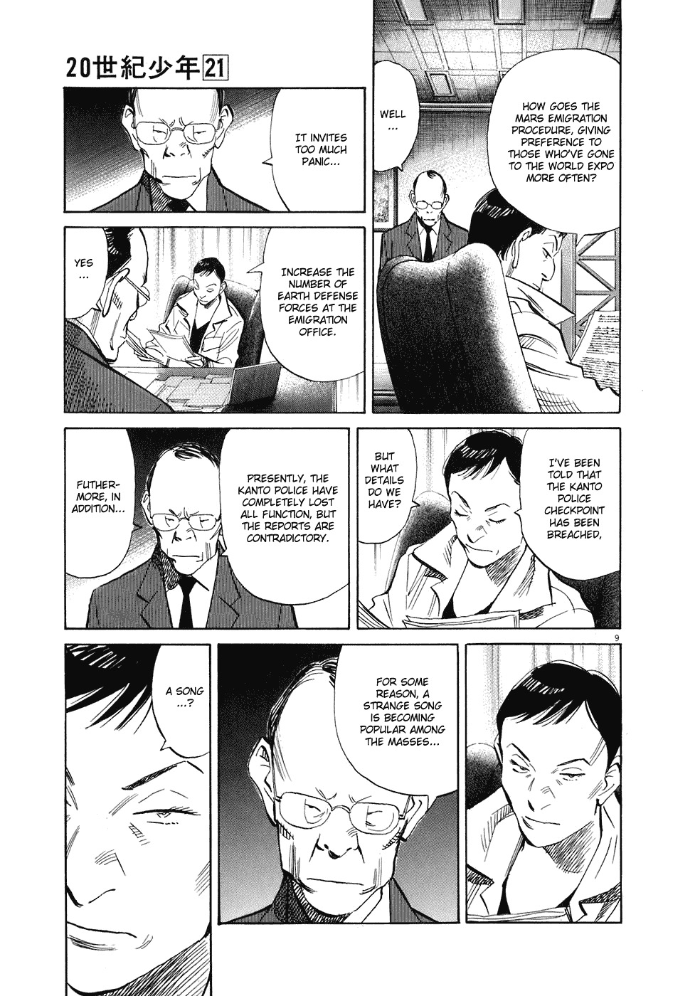 20th Century Boys Chapter 231 page 10 - Chapter 231: The "Friend" there and now