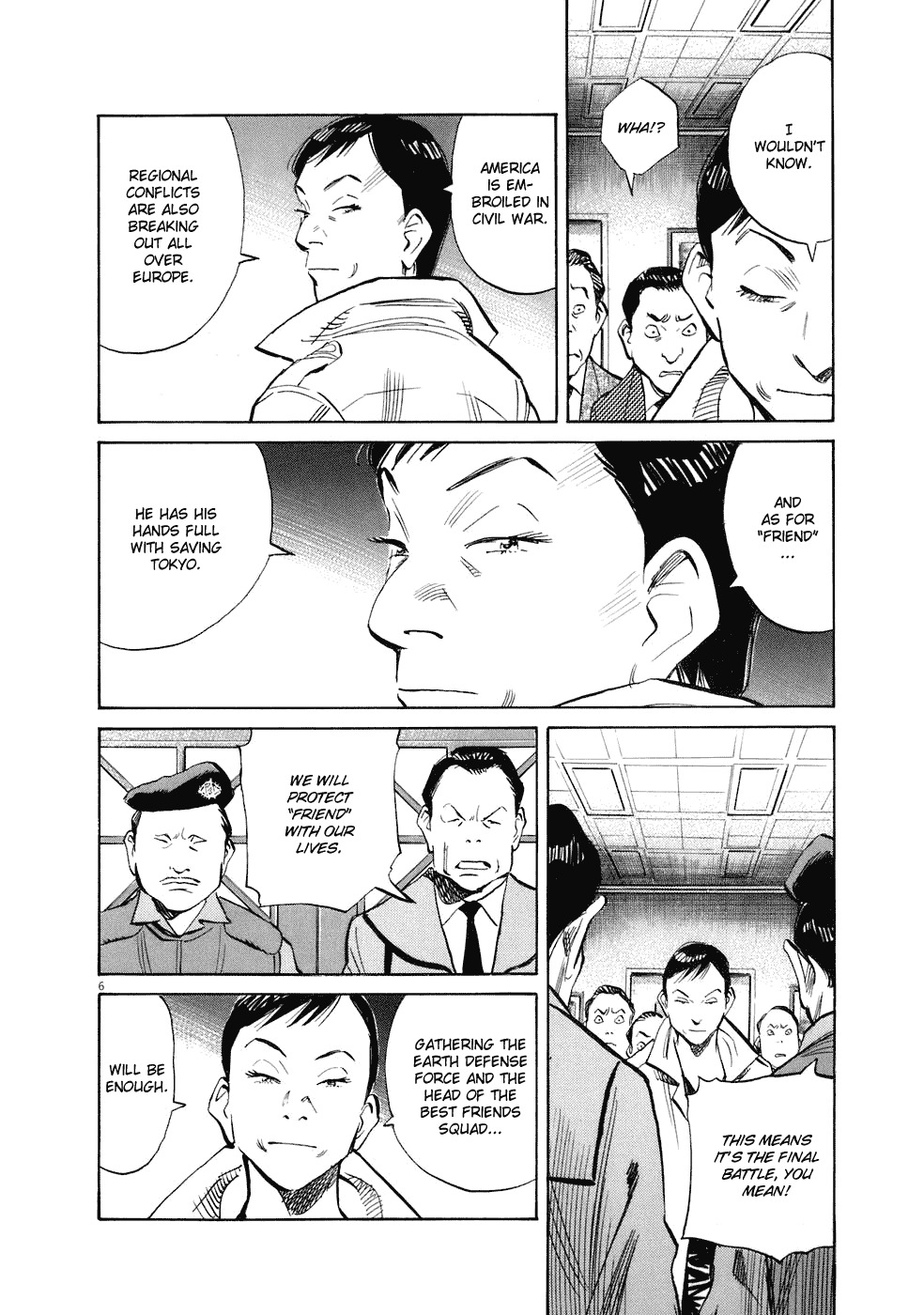 20th Century Boys Chapter 231 page 7 - Chapter 231: The "Friend" there and now