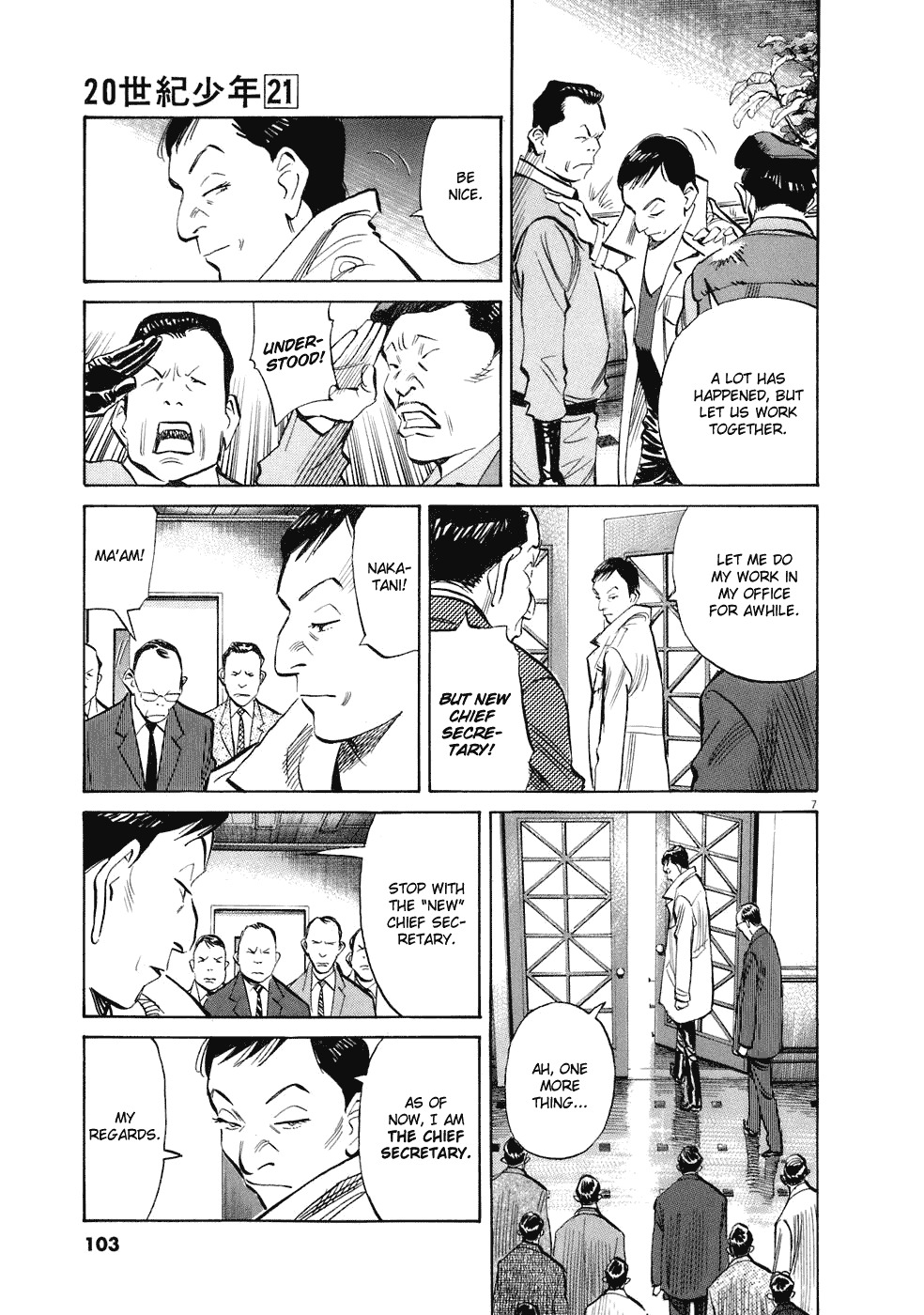 20th Century Boys Chapter 231 page 8 - Chapter 231: The "Friend" there and now