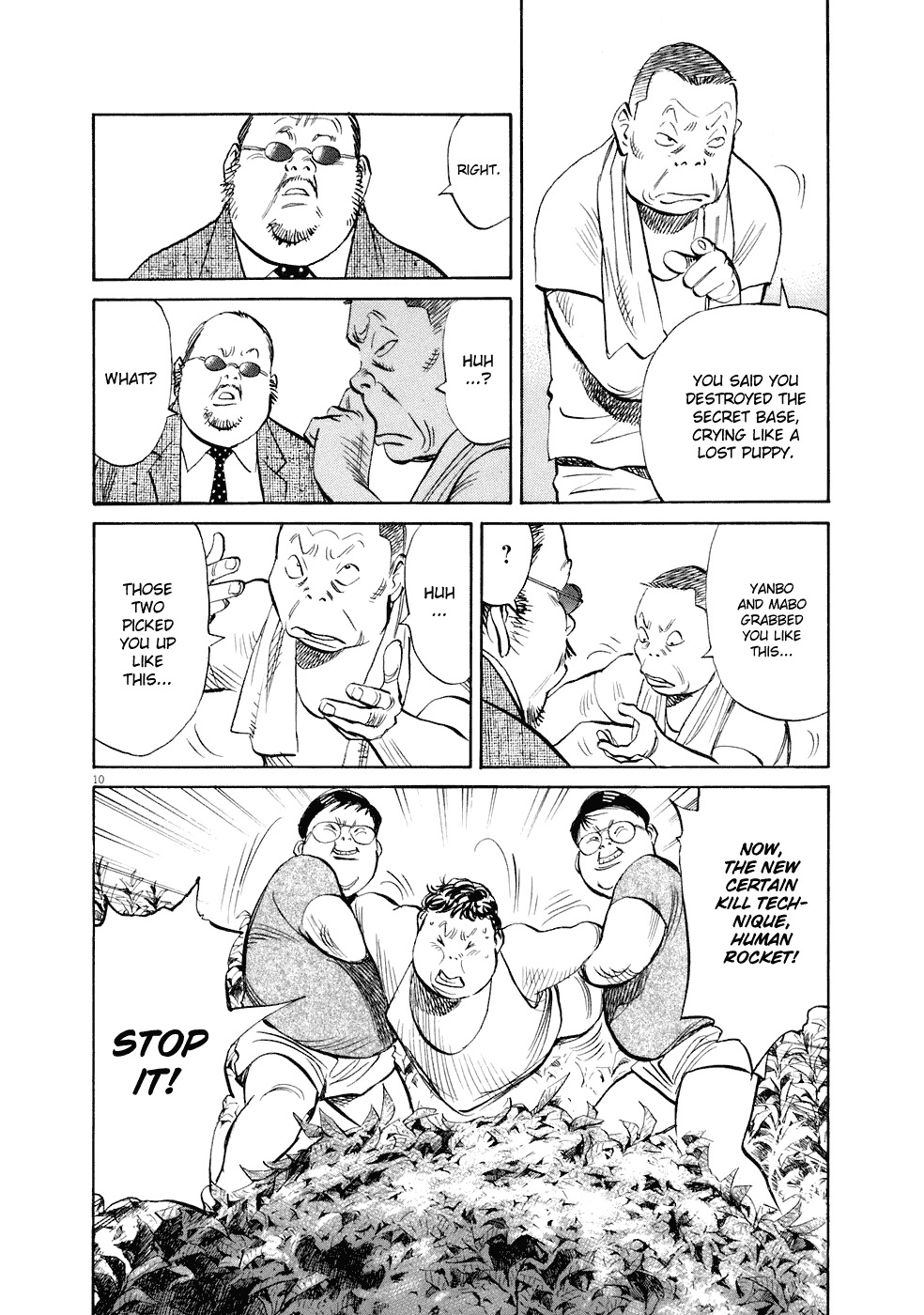 20th Century Boys Chapter 234 page 10 - Chapter 234: Below this Flag