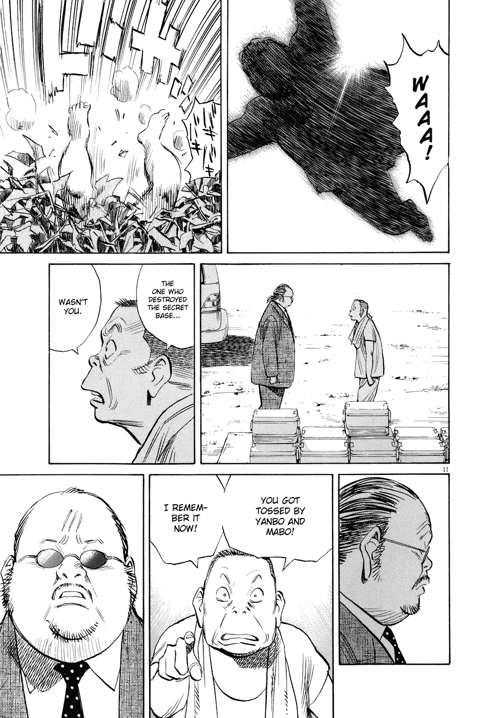 20th Century Boys Chapter 234 page 11 - Chapter 234: Below this Flag