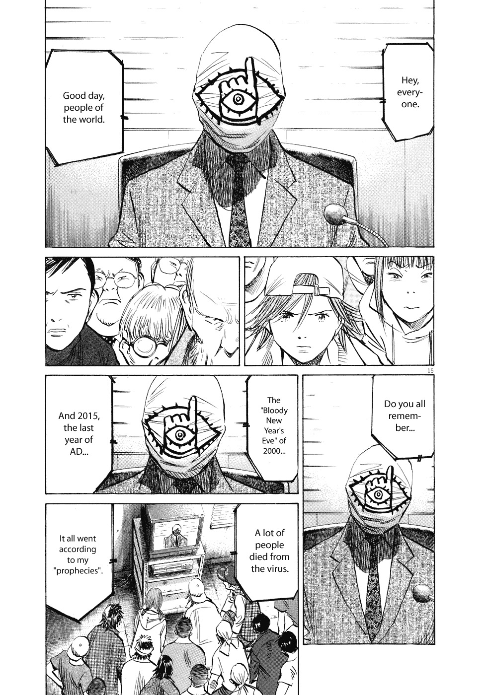 20th Century Boys Chapter 236 page 16 - Chapter 236: Confessions of a Mask