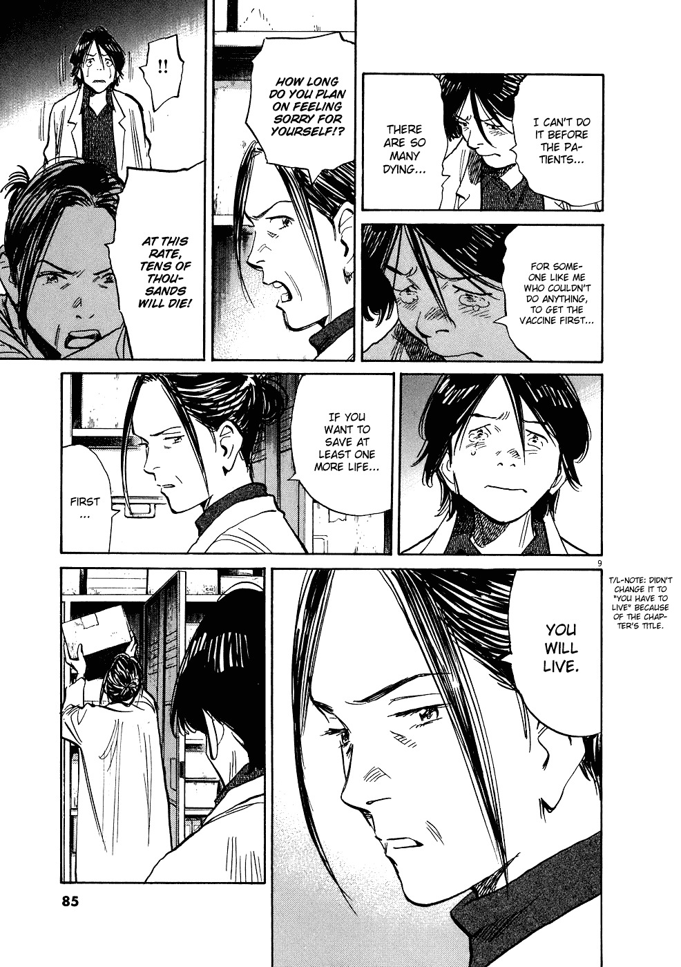 20th Century Boys Chapter 241 page 10 - Chapter 241: You will live