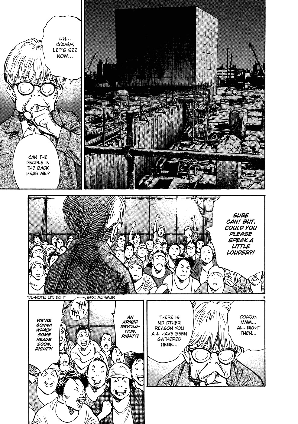 20th Century Boys Chapter 243 page 6 - Chapter 243: Give Not to the Enemy