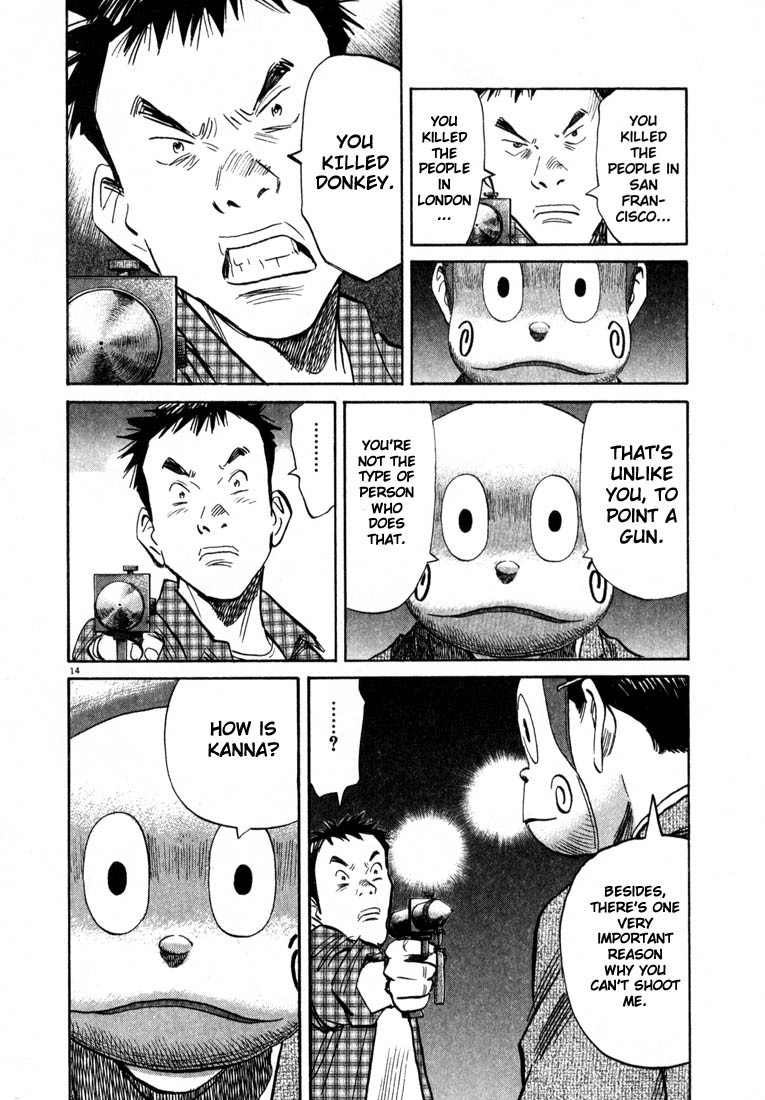 20th Century Boys Chapter 25 page 14 - Chapter 25: Brother