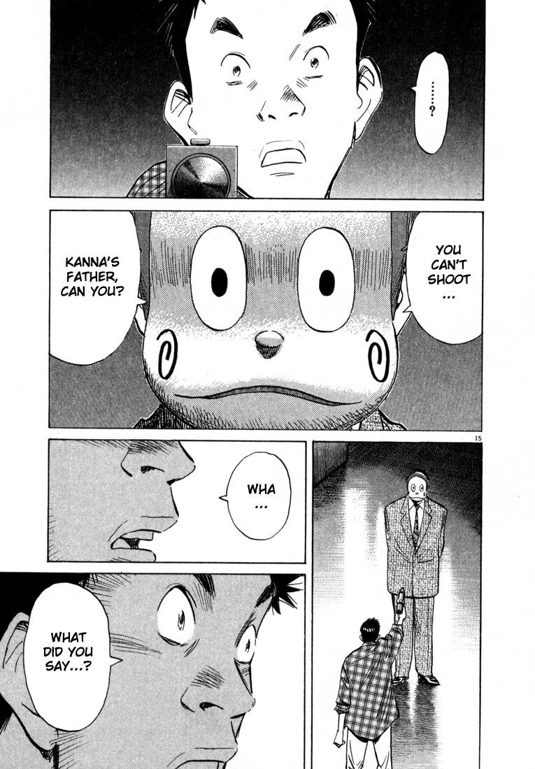 20th Century Boys Chapter 25 page 15 - Chapter 25: Brother
