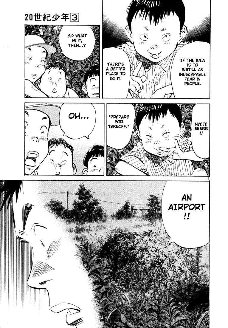 20th Century Boys Chapter 28 page 15 - Chapter 28: Sadakiyo
