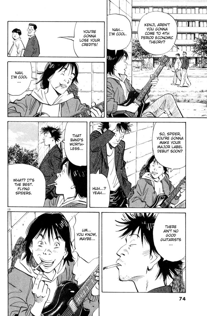 20th Century Boys Chapter 3 page 13 - Chapter 3: The Boy Who Bought a Guitar