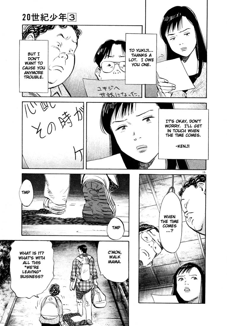 20th Century Boys Chapter 31 page 15 - Chapter 31: Since Then...