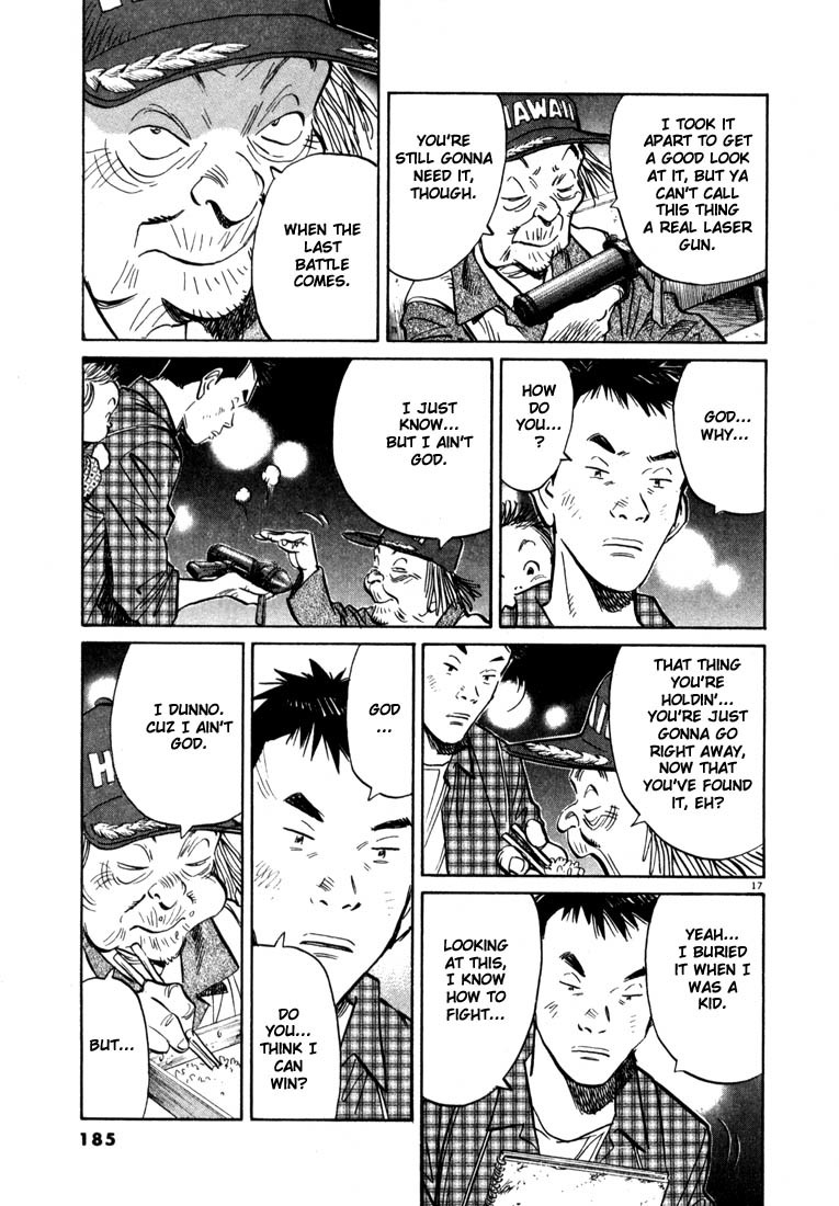 20th Century Boys Chapter 31 page 17 - Chapter 31: Since Then...