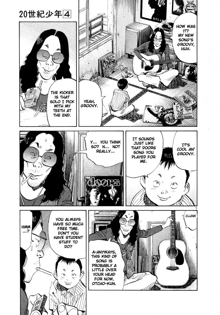20th Century Boys Chapter 36 page 6 - Chapter 36: Love and Peace